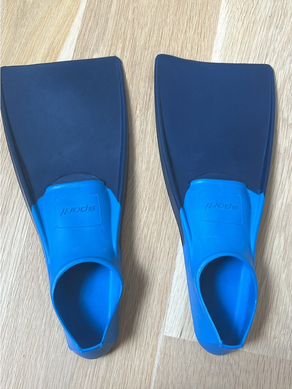 Boys Blue Swim Fins